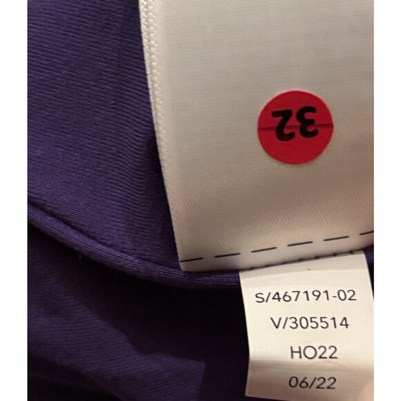 Athleta Brooklyn Lined Lightweight Workout Pants Purple 6P Petite NWT - Picture 8 of 10